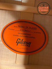 2024 Gibson Custom Shop Doves in Flight – Antique Natural | MINT | OHSC + COA | Flamed Maple Masterpiece