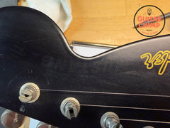 2010 Fender Japan MG69 Mustang Stop Tail – Matte Black w/ Matching Headstock | Rare | MIJ | Tweed Case
