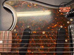 2010 Fender Japan MG69 Mustang Stop Tail – Matte Black w/ Matching Headstock | Rare | MIJ | Tweed Case