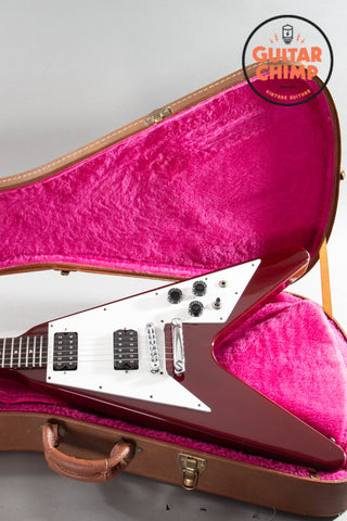 1991 Gibson Flying V ’67 Reissue Cherry – Player Grade Vintage Vibe w/ Original Case