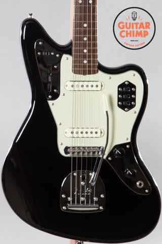 2021 Fender Traditional II 60s Jaguar Black with Matching Headstock