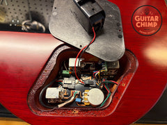 2014 Gibson Les Paul Traditional Pro II Floyd Rose Merlot Flame Top w/ Boost & Coil Split