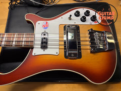 2023 Rickenbacker 4003 Satin Autumnglo | Checkerboard Binding | OHSC | Rare
