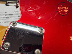 2014 Fender Japan TL62B ’62 Telecaster Custom Candy Apple Red | Double Bound | MIJ | Tweed Case