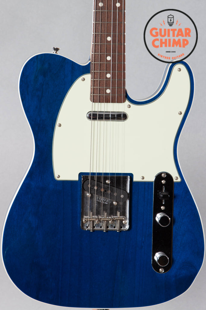 2015 Fender Classic 60s Telecaster Custom Transparent Blue