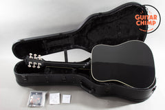2024 Gibson Hummingbird Ebony Black – LR Baggs, Original Case, Excellent Condition