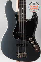 2014 Fender Japan Exclusive Aerodyne Jazz Bass Gun Metal Blue