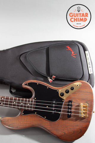 1992 Fender Order Made Jazz Bass ‘62 Vintage Reissue Satin Walnut Lacquer, Japan MIJ Fujigen