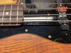 1992 Fender Order Made Jazz Bass ‘62 Vintage Reissue Satin Walnut Lacquer, Japan MIJ Fujigen