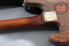 1992 Fender Order Made Jazz Bass ‘62 Vintage Reissue Satin Walnut Lacquer, Japan MIJ Fujigen