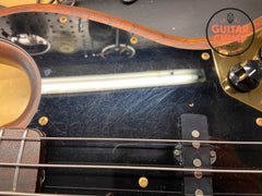 1992 Fender Order Made Jazz Bass ‘62 Vintage Reissue Satin Walnut Lacquer, Japan MIJ Fujigen
