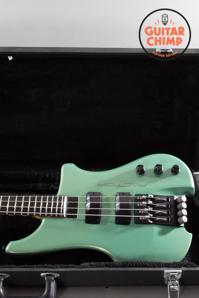 1990 Kubicki Factor Bass – Fender Custom Shop Era | Original Electronics | Ebony Board | HSC