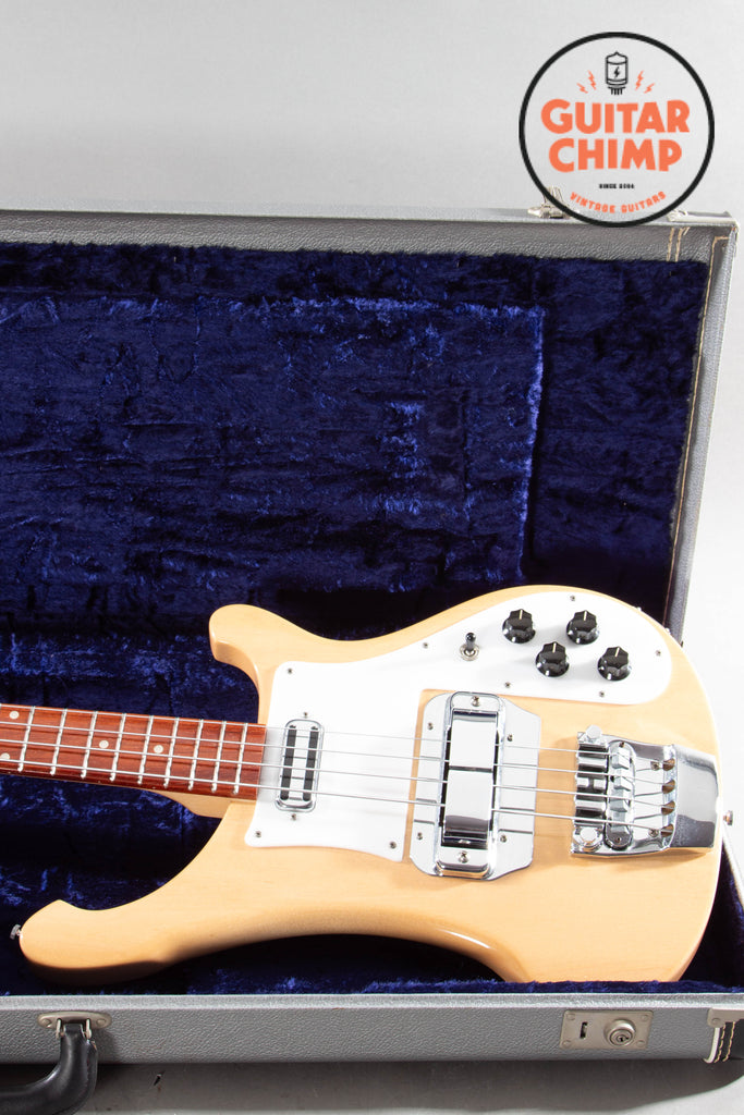 1998 Rickenbacker 4001v63 Mapleglo | Toaster & Horseshoe Pickups | OHSC | Excellent Condition