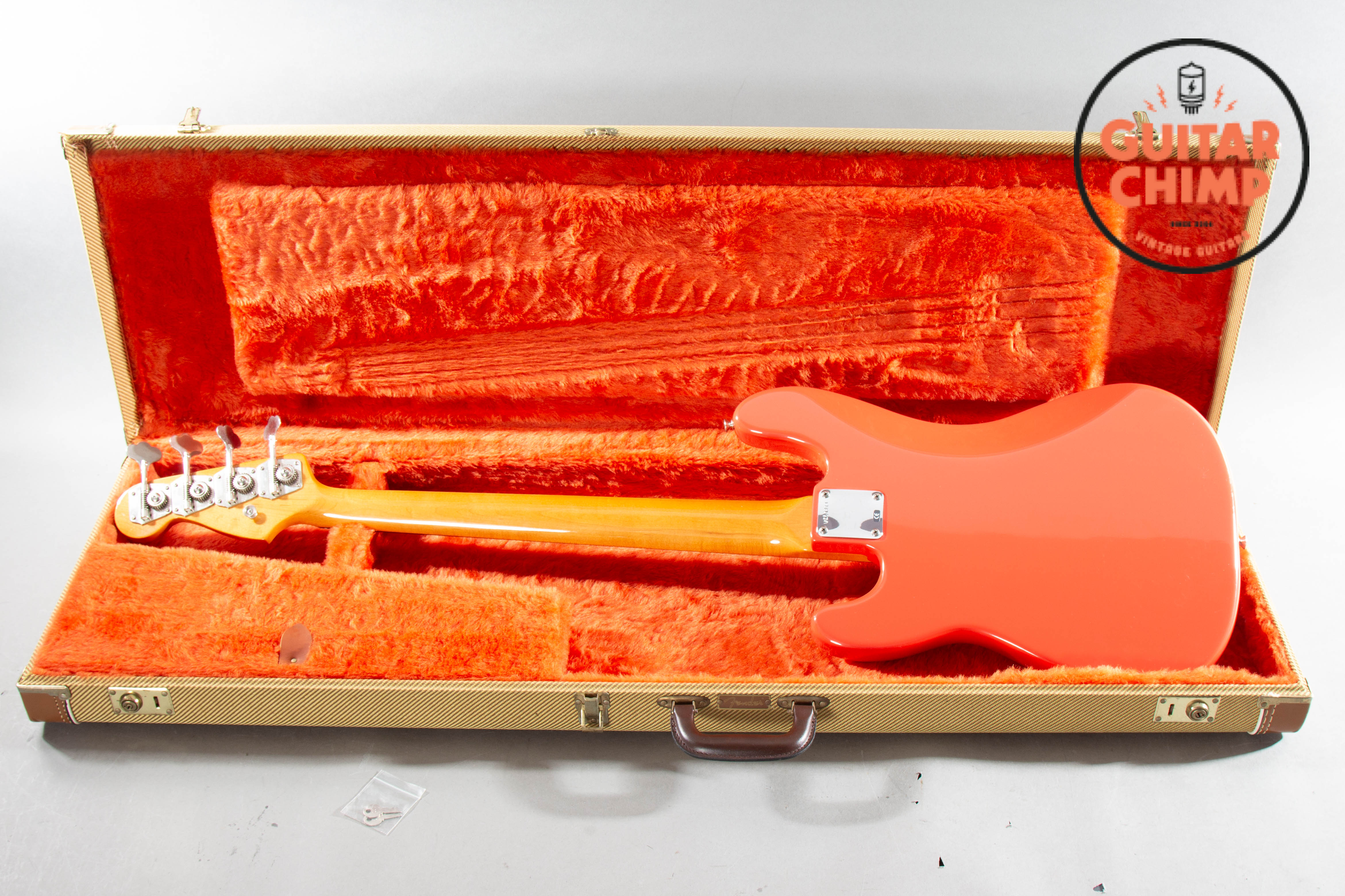1998 Fender American Vintage '62 Precision P Bass – Fiesta Red