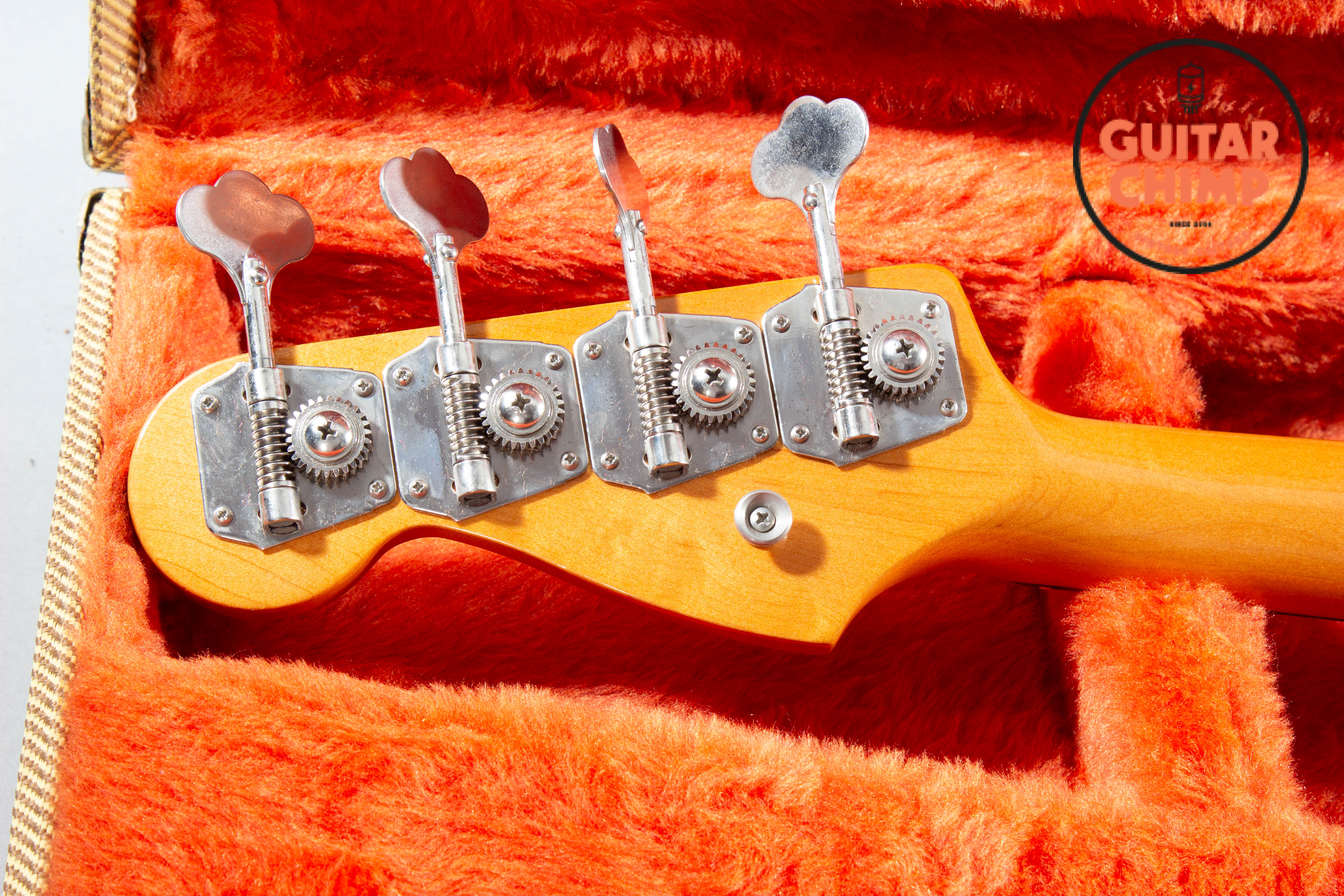 1998 Fender American Vintage '62 Precision P Bass – Fiesta Red