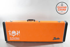 2025 Fender Tom DeLonge “Padre” Stratocaster – To The Stars Limited Edition | Brown w/ Orange Stripe | OHSC + COA