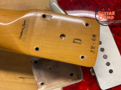 1999 Fender CIJ Jazzmaster JM66-80 Vintage White – Rare ’62 Reissue, Crafted in Japan