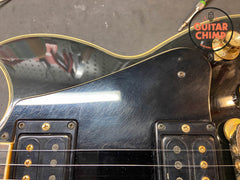 1982 Yamaha SG-1000 Black – Coil-Tap Pickups, Slim Neck, VG Condition