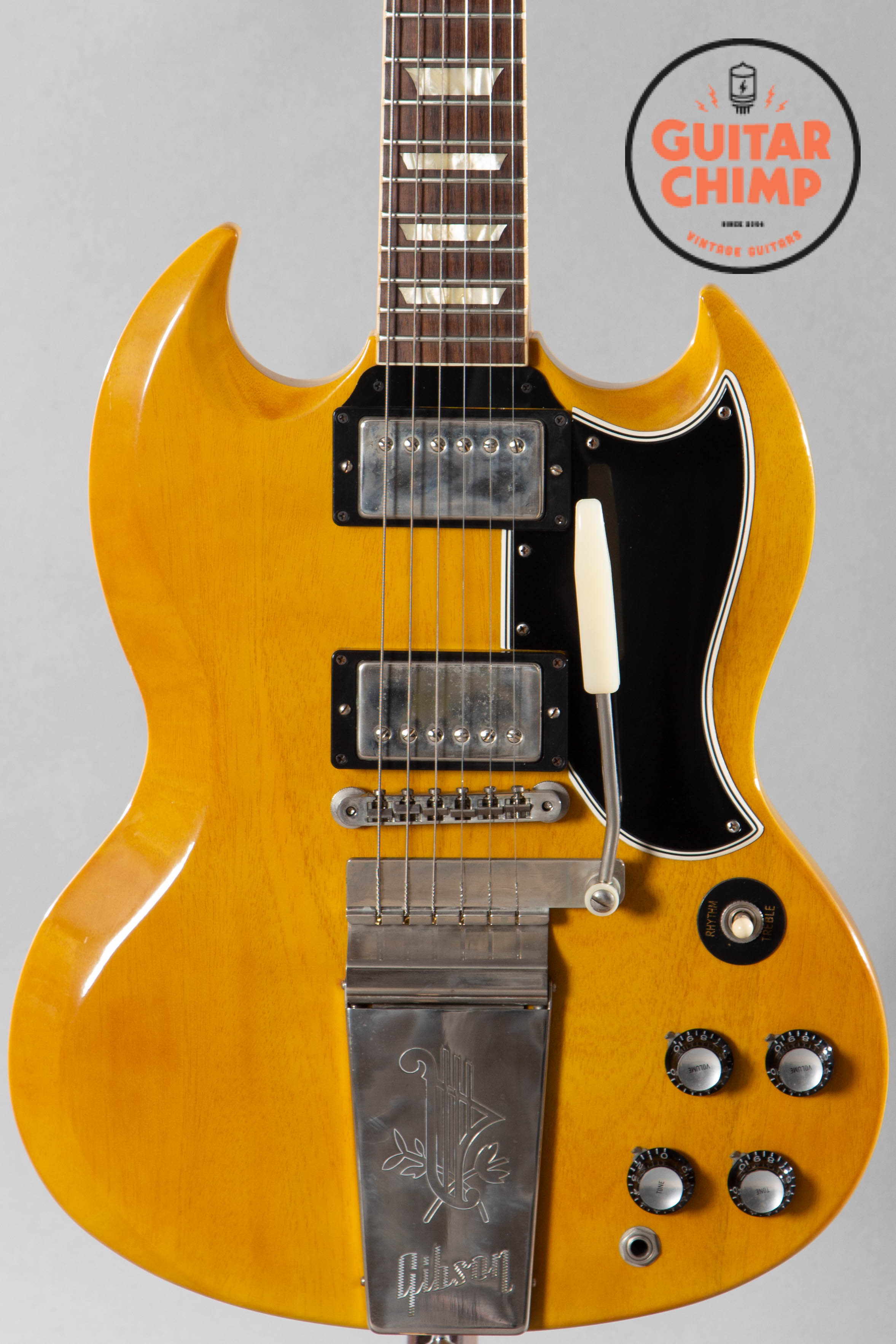 2019 Gibson Custom Shop ‘61 SG Standard w/Maestro Bright TV-Yellow