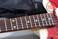 1999 Fender CIJ Jazzmaster JM66-80 Vintage White – Rare ’62 Reissue, Crafted in Japan