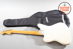 1999 Fender CIJ Jazzmaster JM66-80 Vintage White – Rare ’62 Reissue, Crafted in Japan