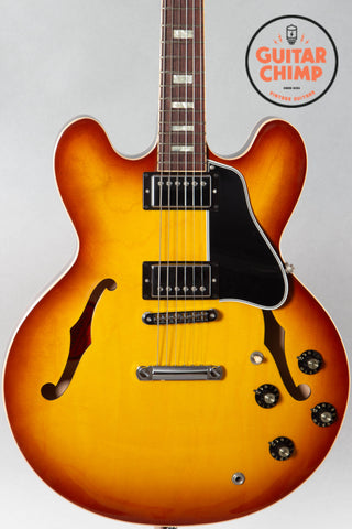 2013 Gibson Memphis Larry Carlton ES-335 Ice Tea Burst