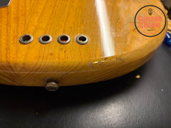 1978 Music Man Stingray Bass Natural Pre-Ernie Ball OHSC Original Vintage