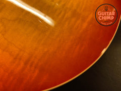 2015 Gibson Memphis ES-Les Paul Cherry Sunburst – Semi-Hollow LP w/ OHSC & COA