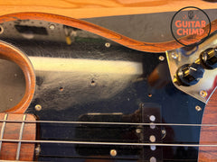 1991 Fender Japan Order Made JB62-65 ’62 Reissue Jazz Bass Walnut MIJ Gold HSC