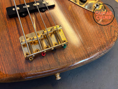 1991 Fender Japan Order Made JB62-65 ’62 Reissue Jazz Bass Walnut MIJ Gold HSC