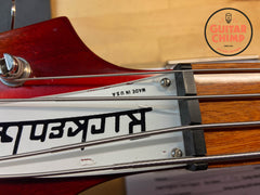 2009 Rickenbacker 4001S “1999” Fireglo – Shinseido 60th Anniversary, 1 of 60, w/ OHSC