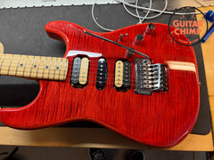 2020 Fender Japan MIJ Michiya Haruhata Stratocaster Trans Pink Flame Top Tweed HSC
