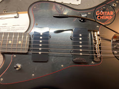 2025 Fender Japan Limited Hybrid II Jazzmaster Noir – MIJ, Satin Black, Mint, w/ Gig Bag