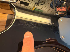 2019 Fender Japan MIJ Modern Stratocaster HH Black Tweed HSC Matching Headstock