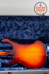 2021 Rickenbacker 480XC – Limited 90th Anniversary in TobaccoGlo, Hot Toasters, Checkerboard Binding