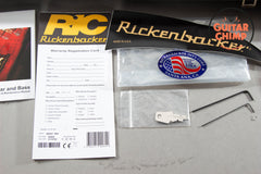2021 Rickenbacker 480XC – Limited 90th Anniversary in TobaccoGlo, Hot Toasters, Checkerboard Binding