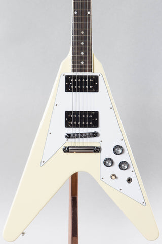 2022 Gibson 70s Flying V Classic White