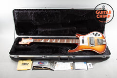 2021 Rickenbacker 4003 – Rare Satin Autumnglo, Checkerboard Binding, Mono Output, OHSC