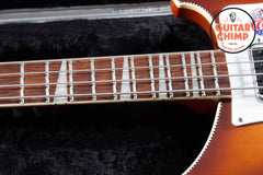 2021 Rickenbacker 4003 – Rare Satin Autumnglo, Checkerboard Binding, Mono Output, OHSC