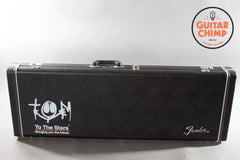 2024 Fender Tom DeLonge Stratocaster – Satin Yeti White | 1 of 500 | OHSC Upgrade