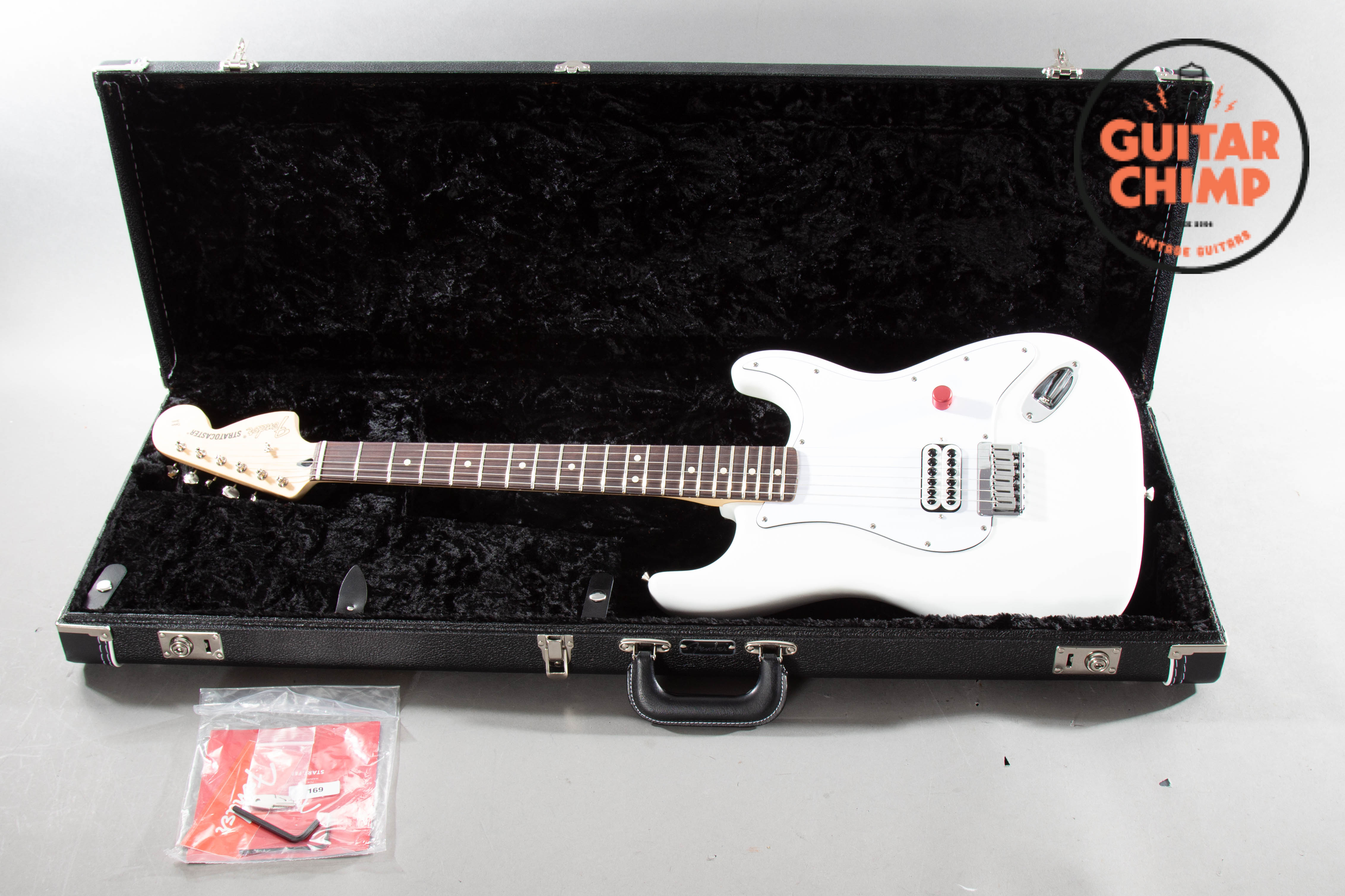 2024 Fender Tom DeLonge Stratocaster – Satin Yeti White | 1 of 500