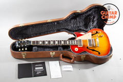 2015 Gibson Memphis ES-Les Paul Cherry Sunburst – Semi-Hollow LP w/ OHSC & COA