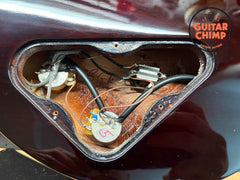 2011 Gibson Les Paul Double Cutaway Gold Top OHSC Burstbucker Pro Long Tenon