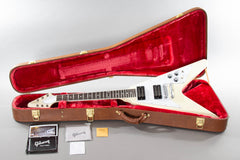 2022 Gibson 70s Flying V Classic White