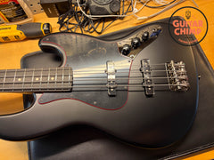 2025 Fender MIJ Japan Limited Hybrid II Jazz Bass Noir Black
