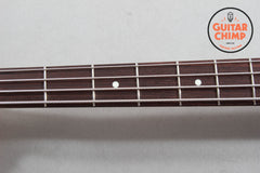 2025 Fender Japan Traditional '60s Jazz Bass – White Pearl w/ Matching Headstock, Gold Hardware (MIJ)