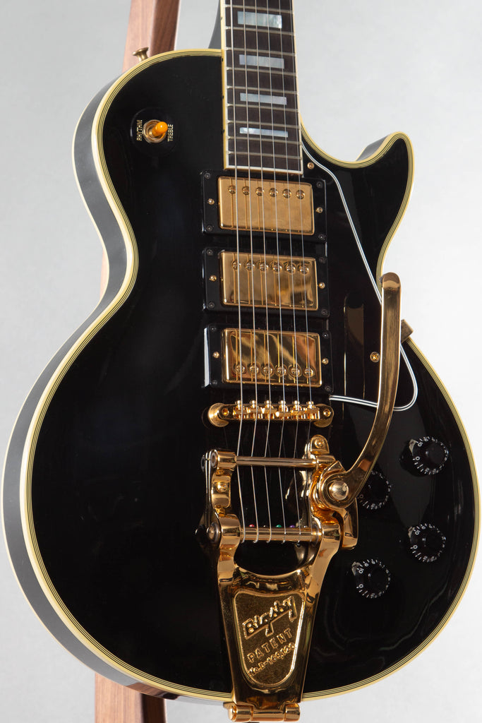 1996 Gibson Custom Shop Les Paul Custom ’57 Historic Reissue 3-Pickup Black Beauty w/Bigsby