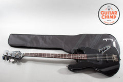 2024 Fender Japan FSR Traditional 60s Jazz Bass – All Black w/ Matching Headstock, Mint MIJ