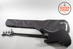 2024 Fender Japan FSR Traditional 60s Jazz Bass – All Black w/ Matching Headstock, Mint MIJ