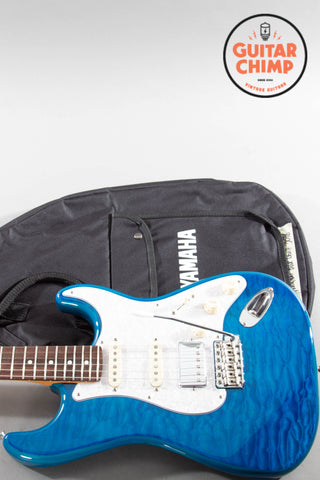 2021 Fender FSR Japan Traditional II 60s Stratocaster SSH – Caribbean Blue Quilt Top, MIJ, Rare Japan-Only Model